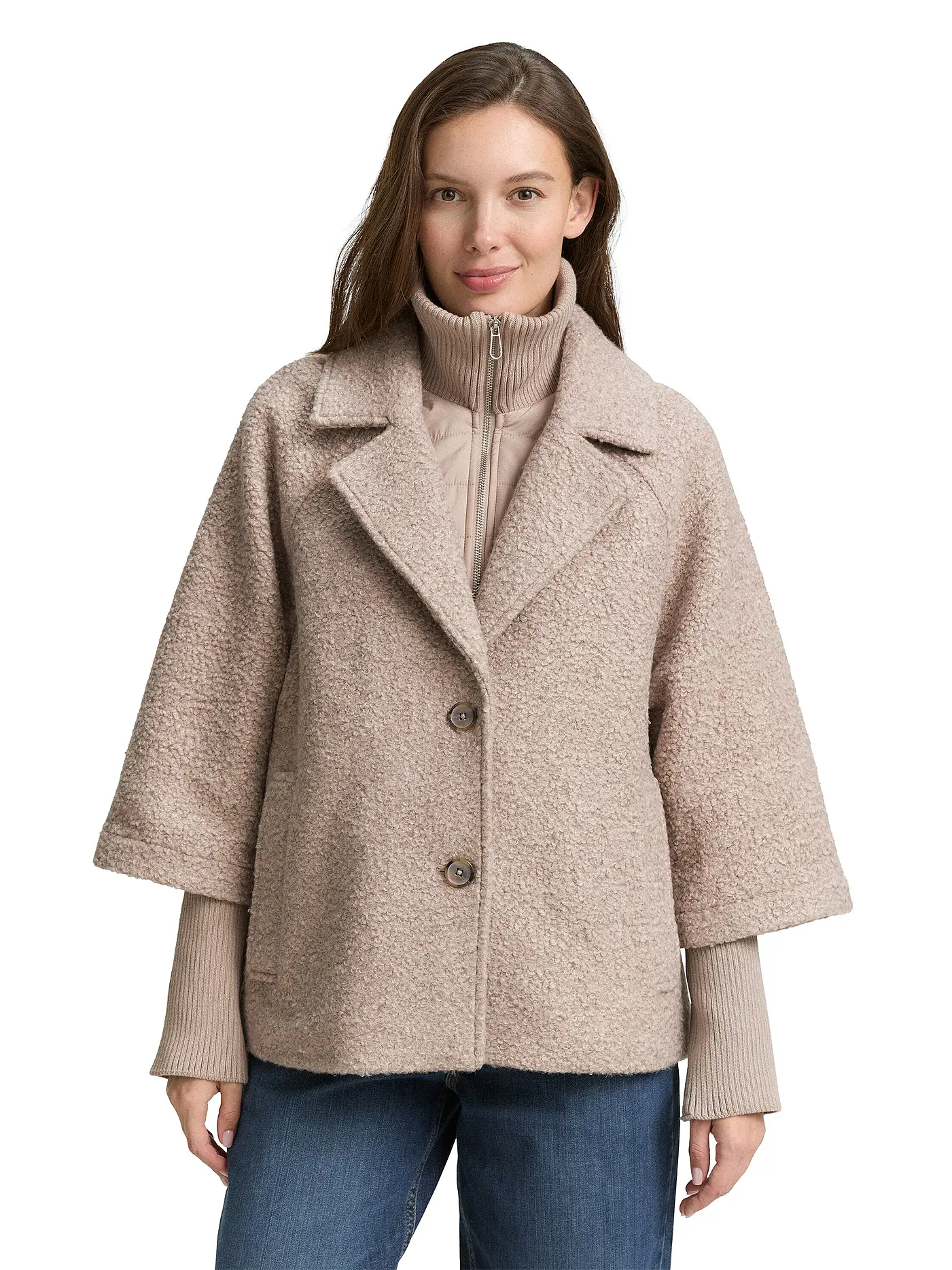 TOM TAILOR | Jacke  | beige