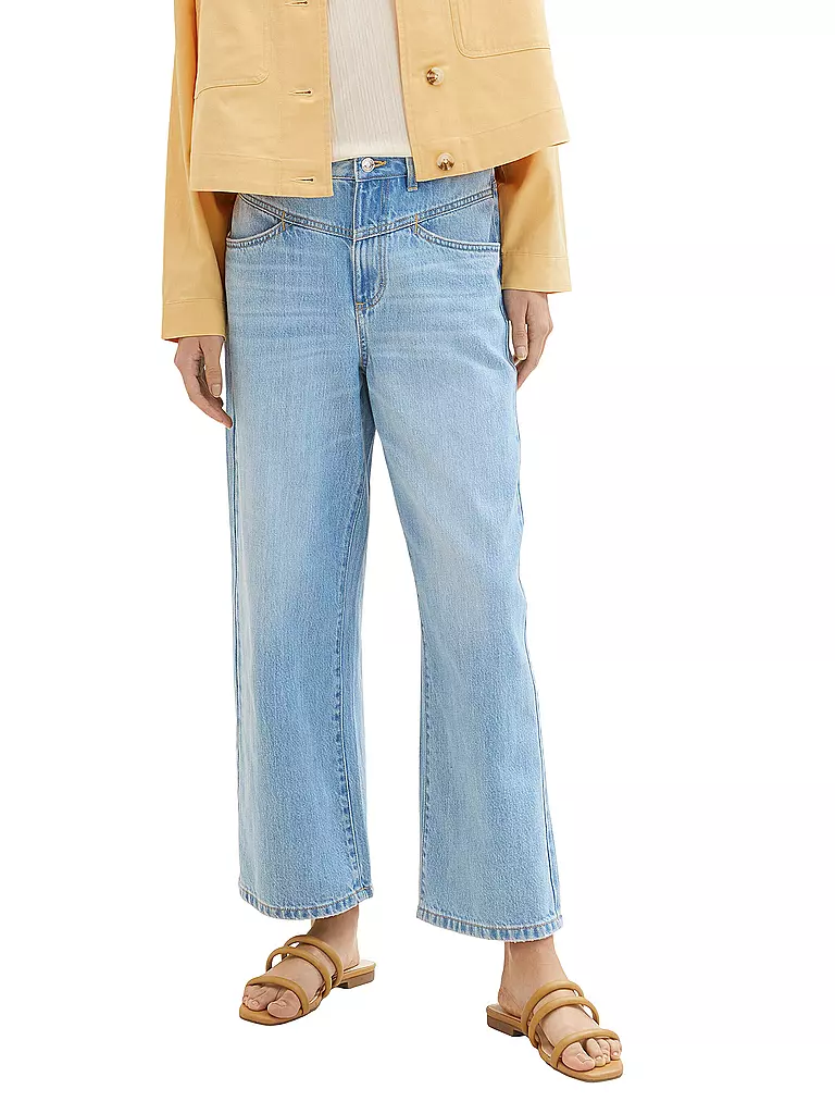 TOM TAILOR | Jeans Culotte | hellblau