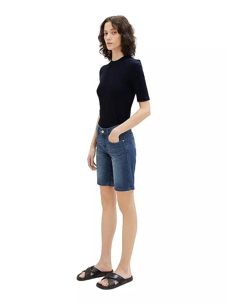 TOM TAILOR | Jeans Shorts ALEXA | dunkelblau