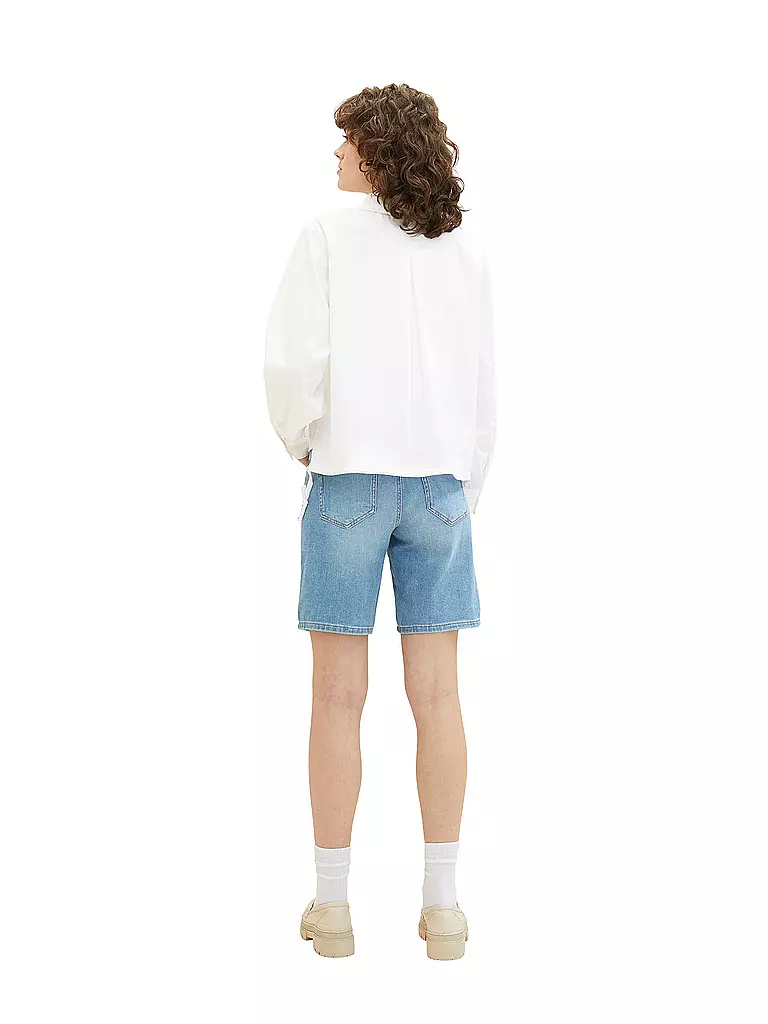 TOM TAILOR | Jeans Shorts | hellblau