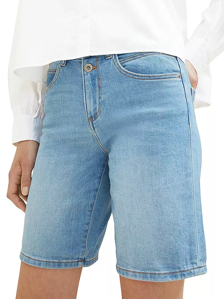 TOM TAILOR | Jeans Shorts | hellblau