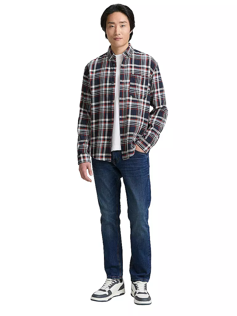 TOM TAILOR | Jeans Tapered Fit TTJOSH | blau