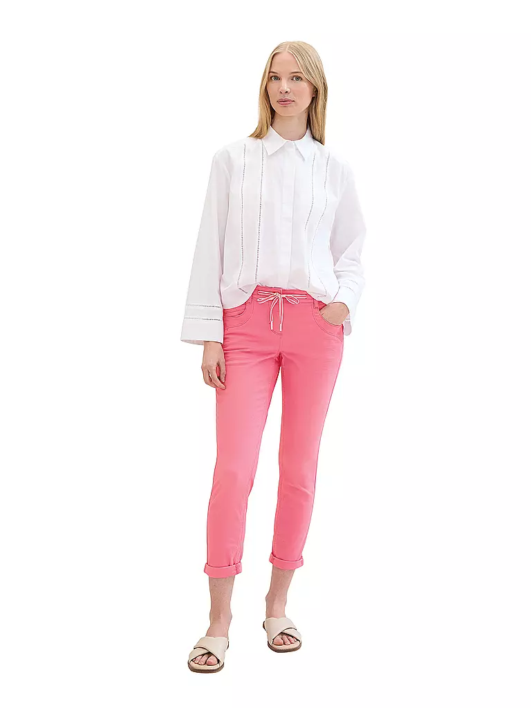 TOM TAILOR | Jeans Tapered Relaxed Fit | pink