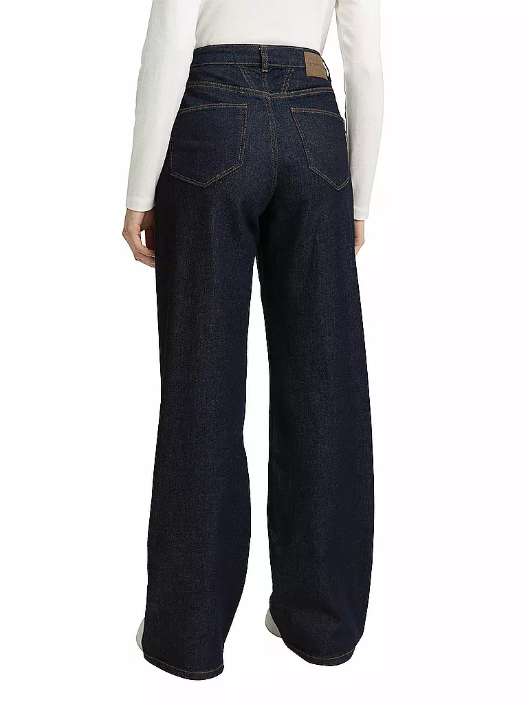 TOM TAILOR | Jeans Wide Leg | dunkelblau