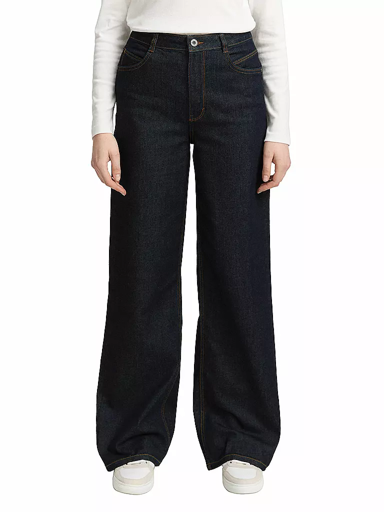 TOM TAILOR | Jeans Wide Leg | dunkelblau