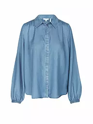 TOM TAILOR | Jeansbluse  | blau
