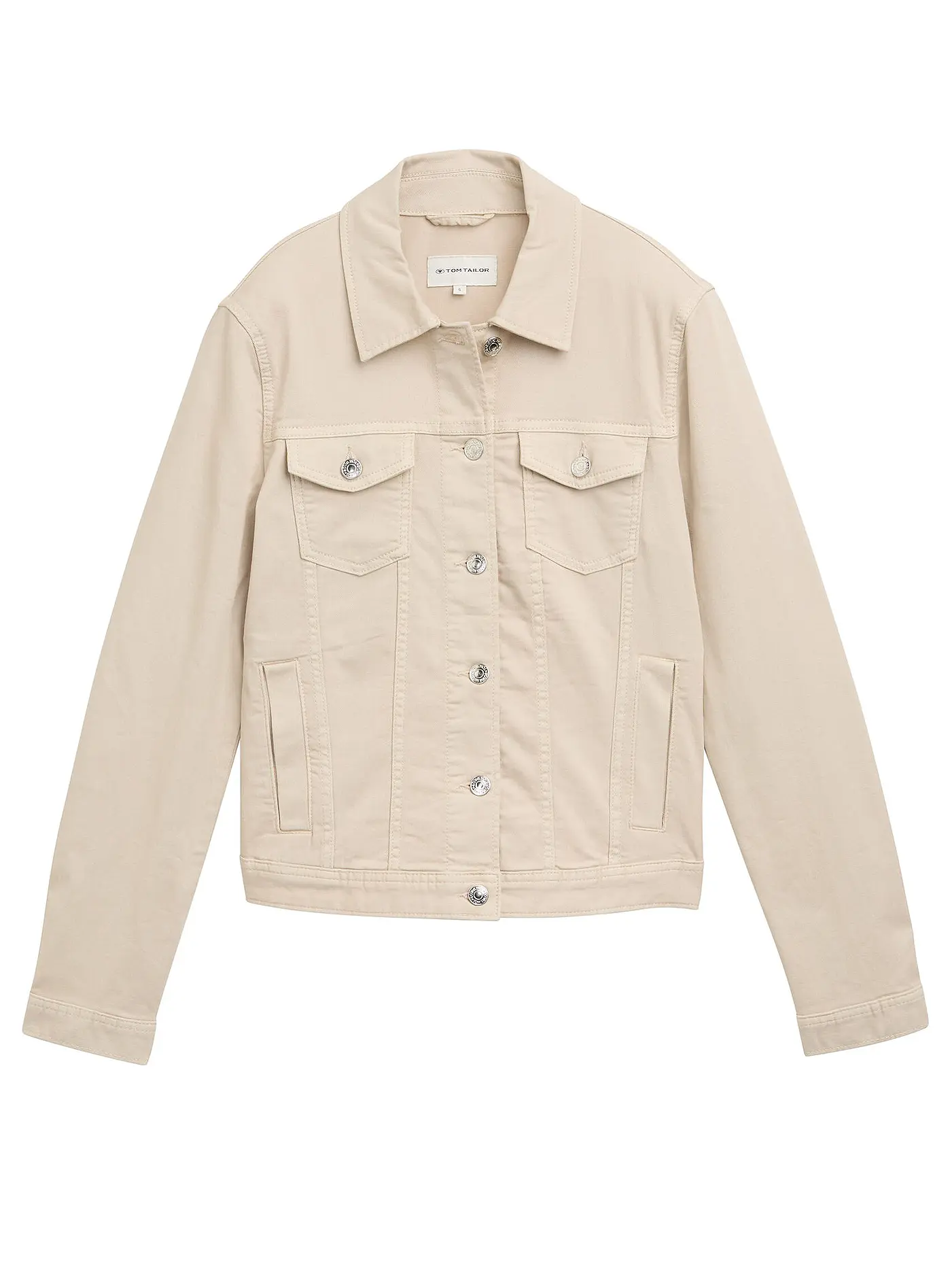 TOM TAILOR | Jeansjacke  | beige