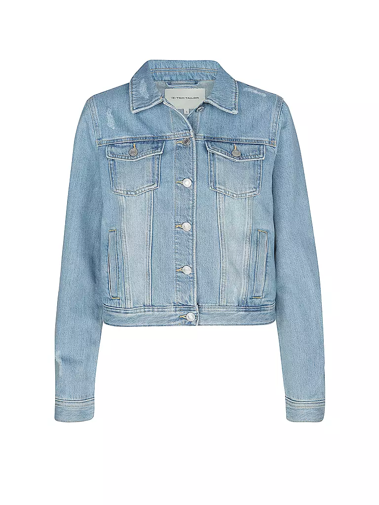 TOM TAILOR | Jeansjacke  | hellblau