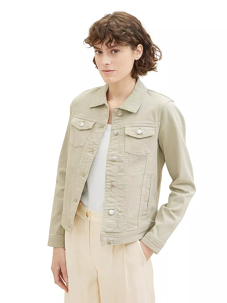 TOM TAILOR | Jeansjacke | beige