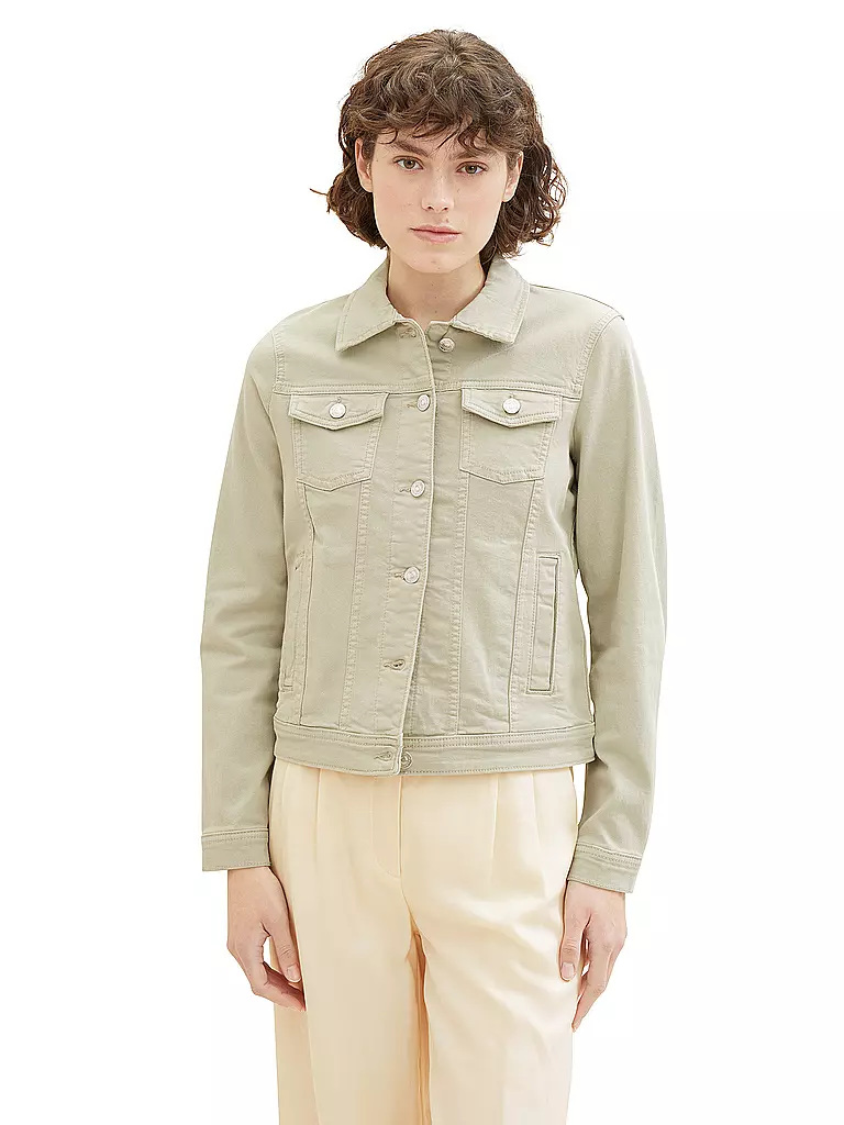 TOM TAILOR | Jeansjacke | beige