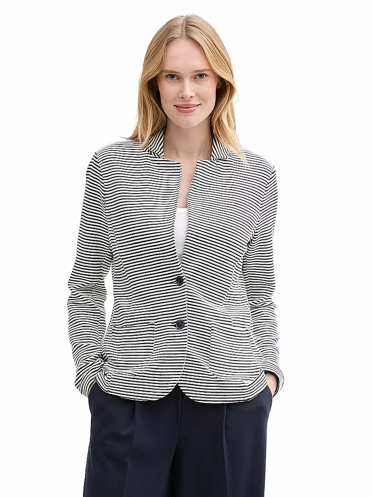 TOM TAILOR | Jerseyblazer | creme