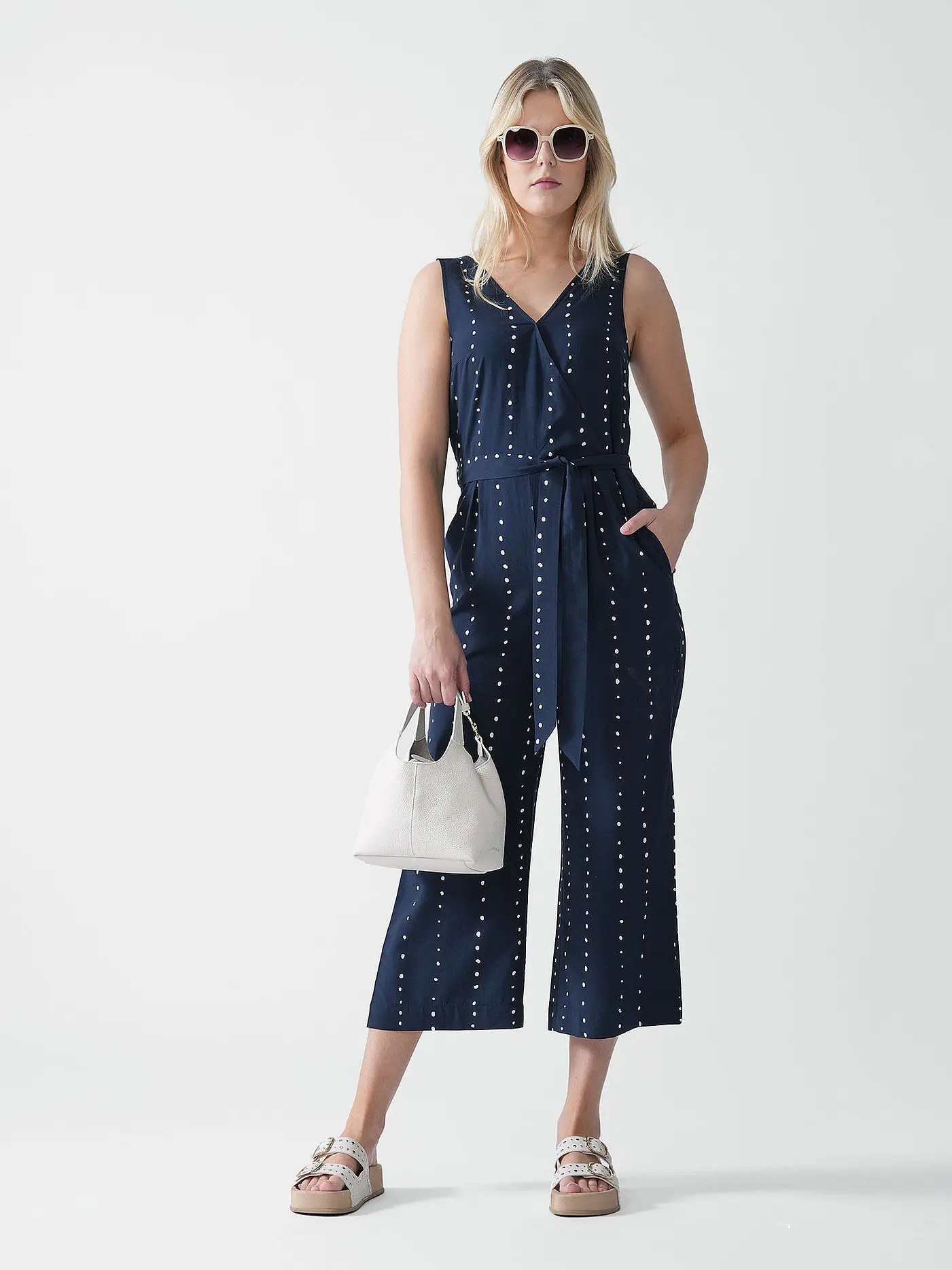 TOM TAILOR | Jumpsuit  | dunkelblau