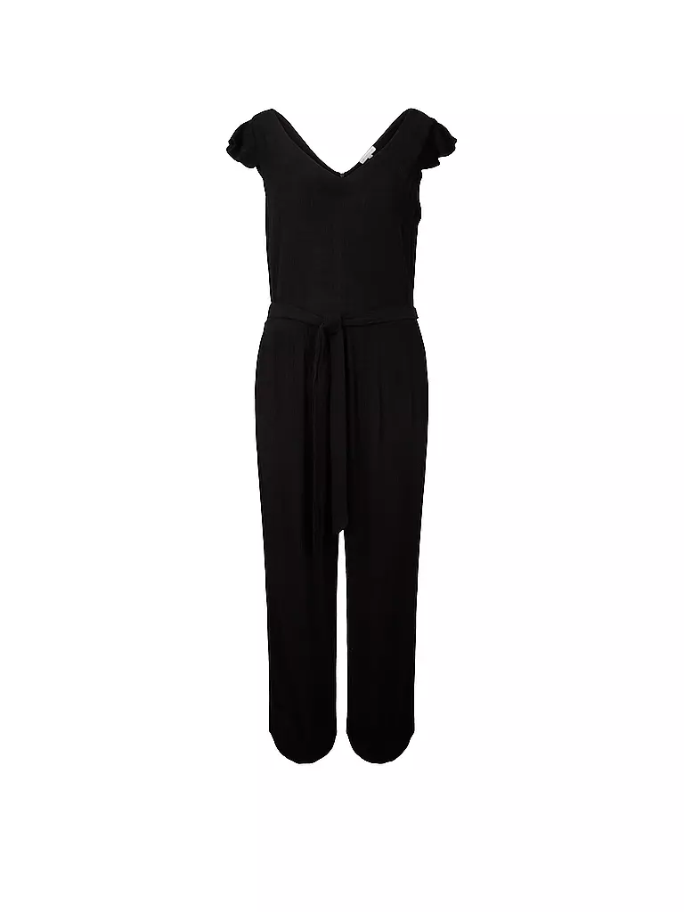 TOM TAILOR | Jumpsuit | schwarz