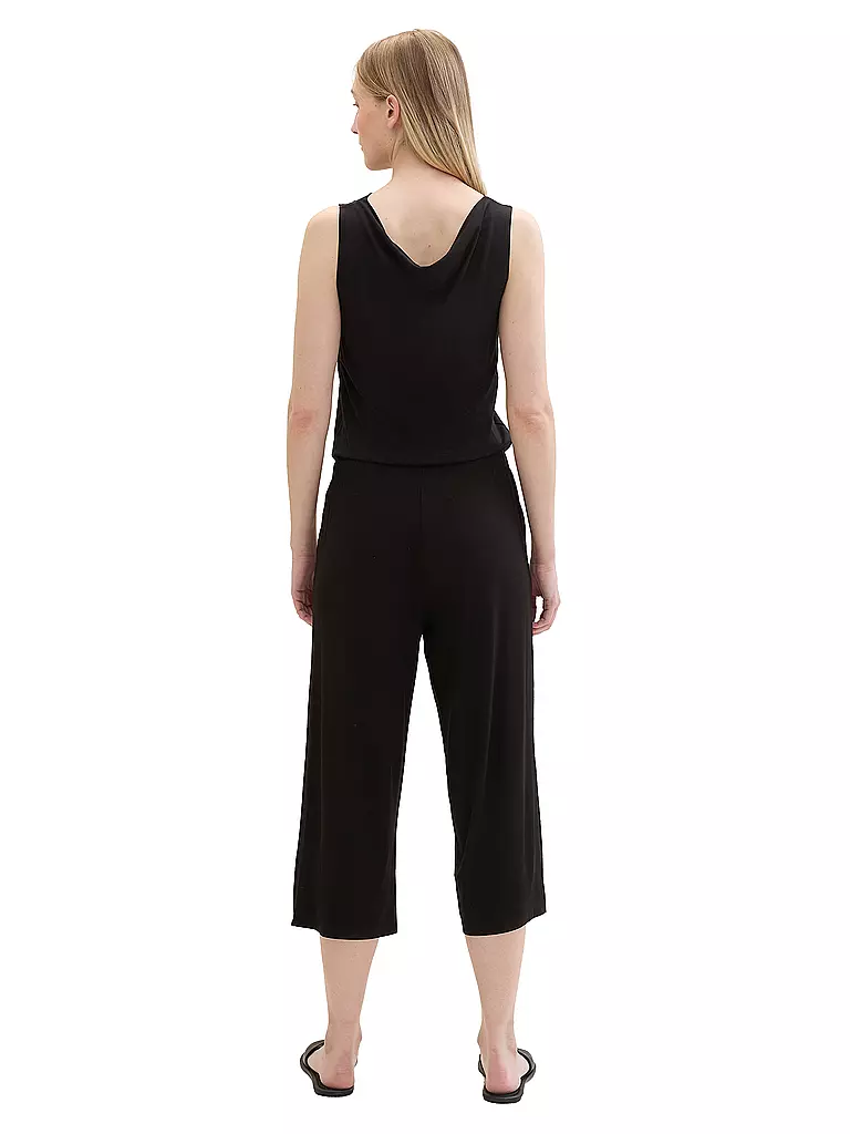 TOM TAILOR | Jumpsuit | schwarz
