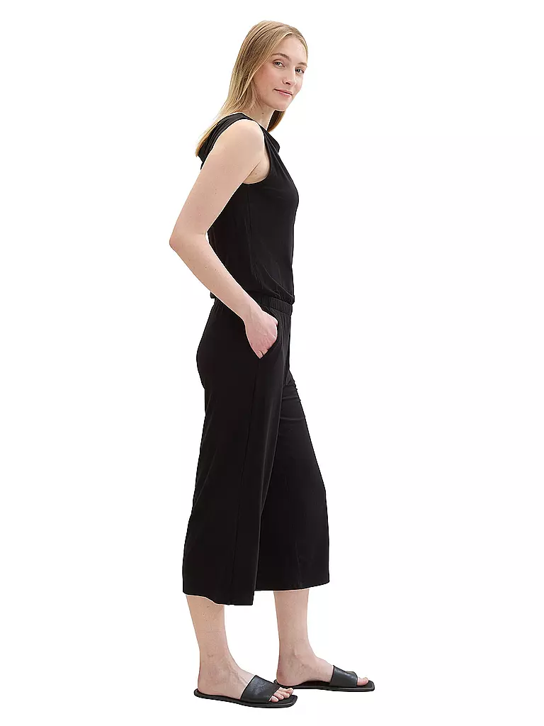 TOM TAILOR | Jumpsuit | schwarz