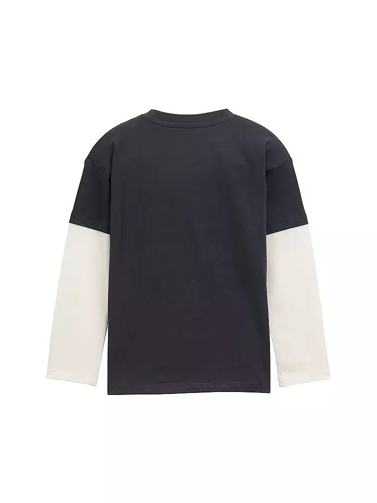 TOM TAILOR | Jungen Langarmshirt  | grau