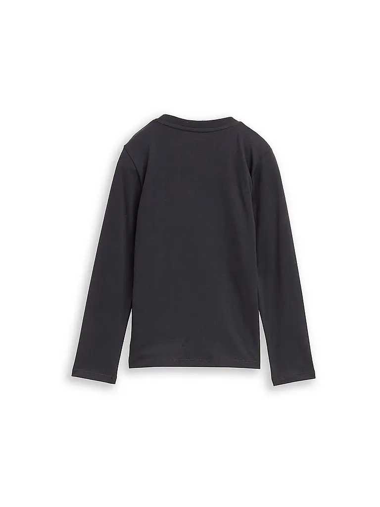 TOM TAILOR | Jungen Langarmshirt  | grau