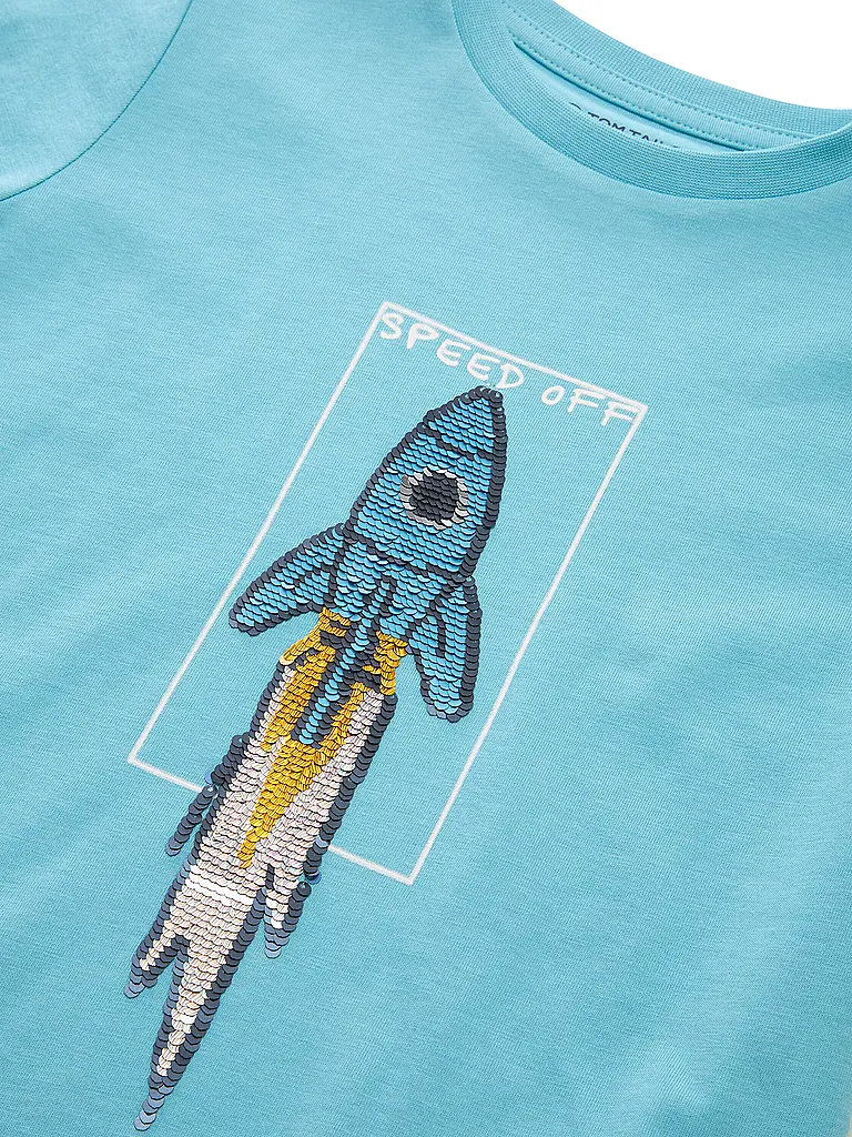 TOM TAILOR | Jungen Langarmshirt  | Hellblau