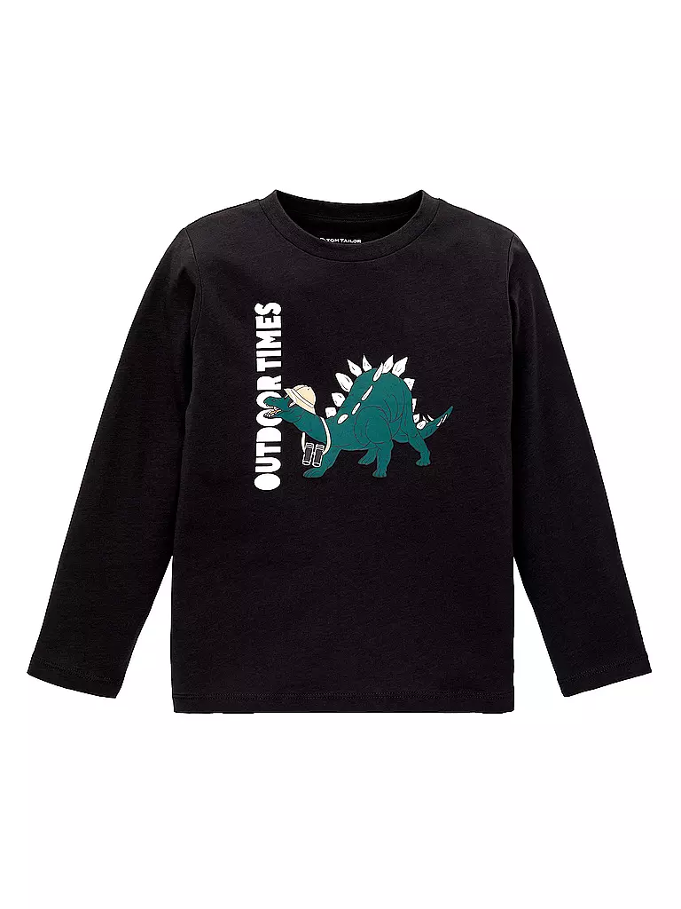 TOM TAILOR | Jungen Langarmshirt | grau
