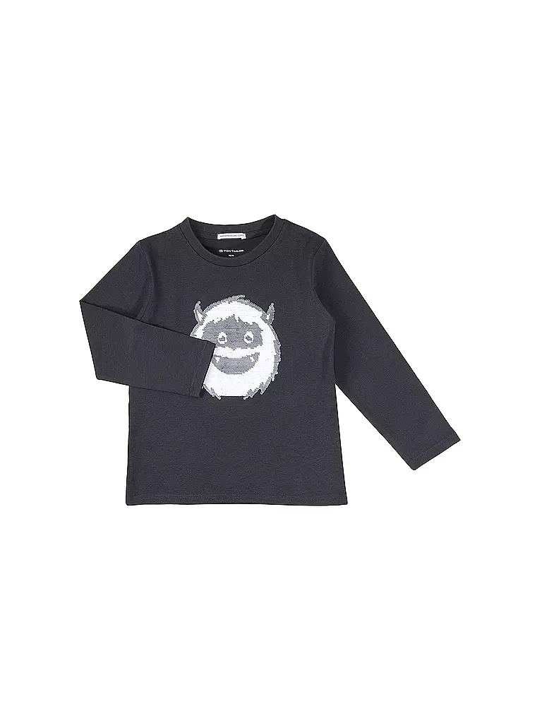 TOM TAILOR | Jungen Langarmshirt | grau