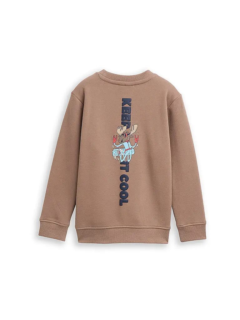 TOM TAILOR | Jungen Sweater  | beige