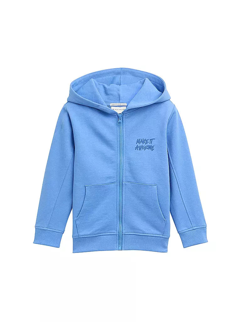 TOM TAILOR | Jungen Sweatjacke  | hellblau