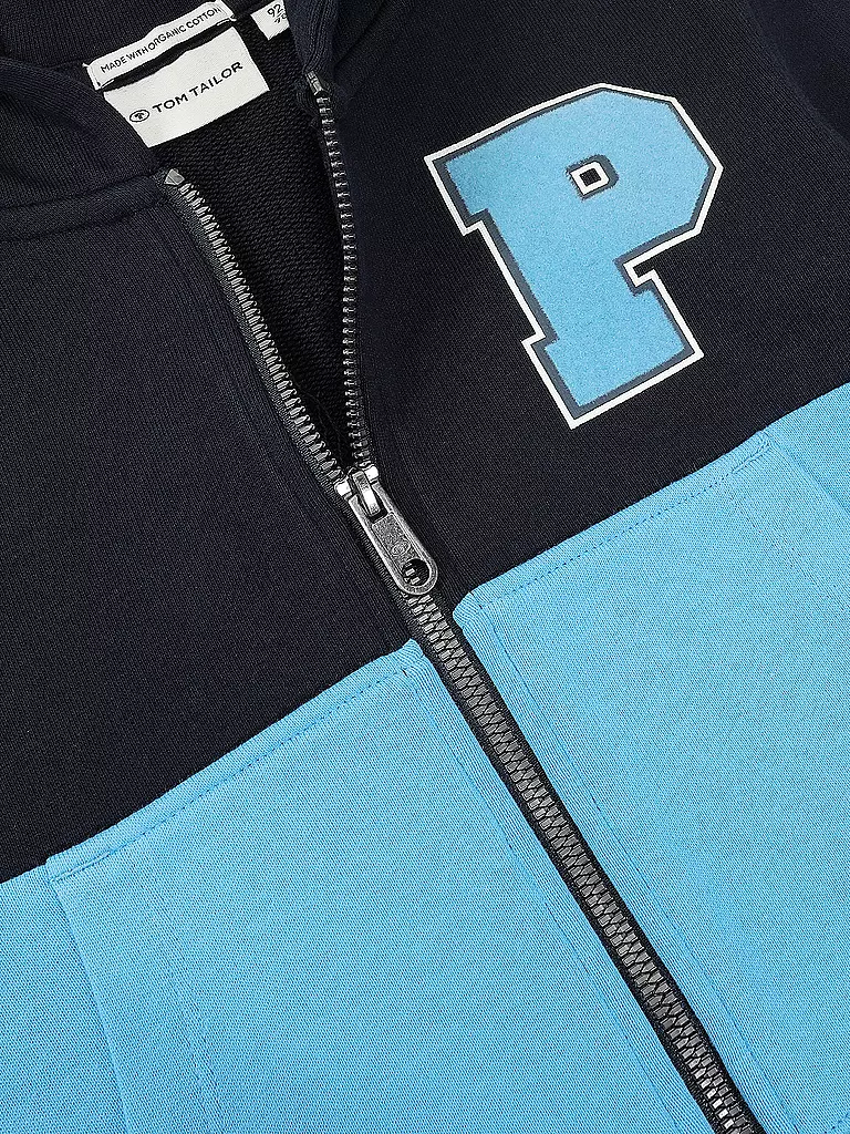 TOM TAILOR | Jungen Sweatjacke | türkis