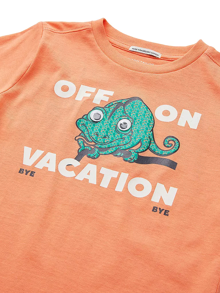 TOM TAILOR | Jungen T-Shirt | orange