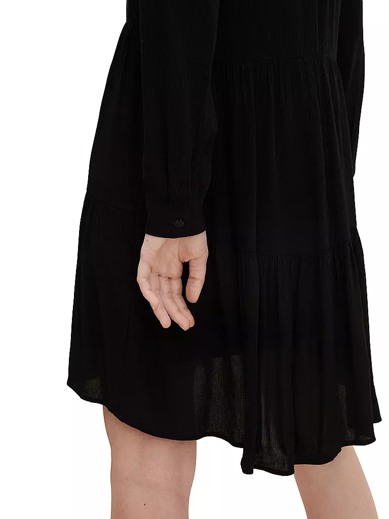 TOM TAILOR | Kleid  | schwarz