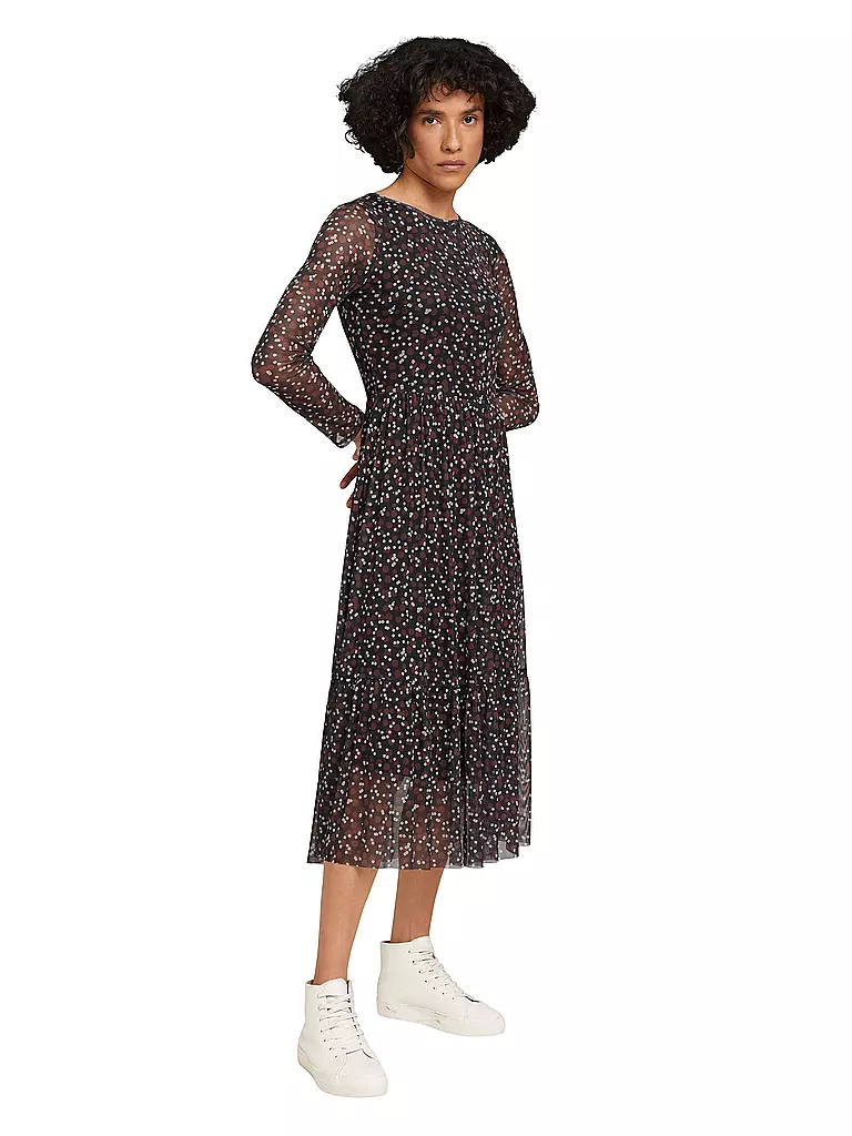 TOM TAILOR | Kleid | schwarz