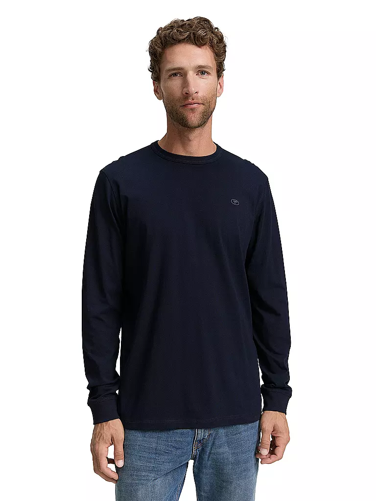 TOM TAILOR | Langarmshirt  | blau