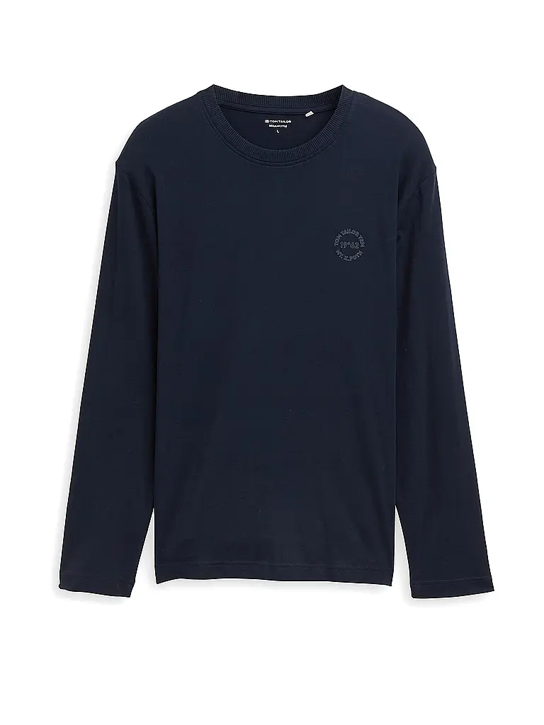 TOM TAILOR | Langarmshirt  | blau