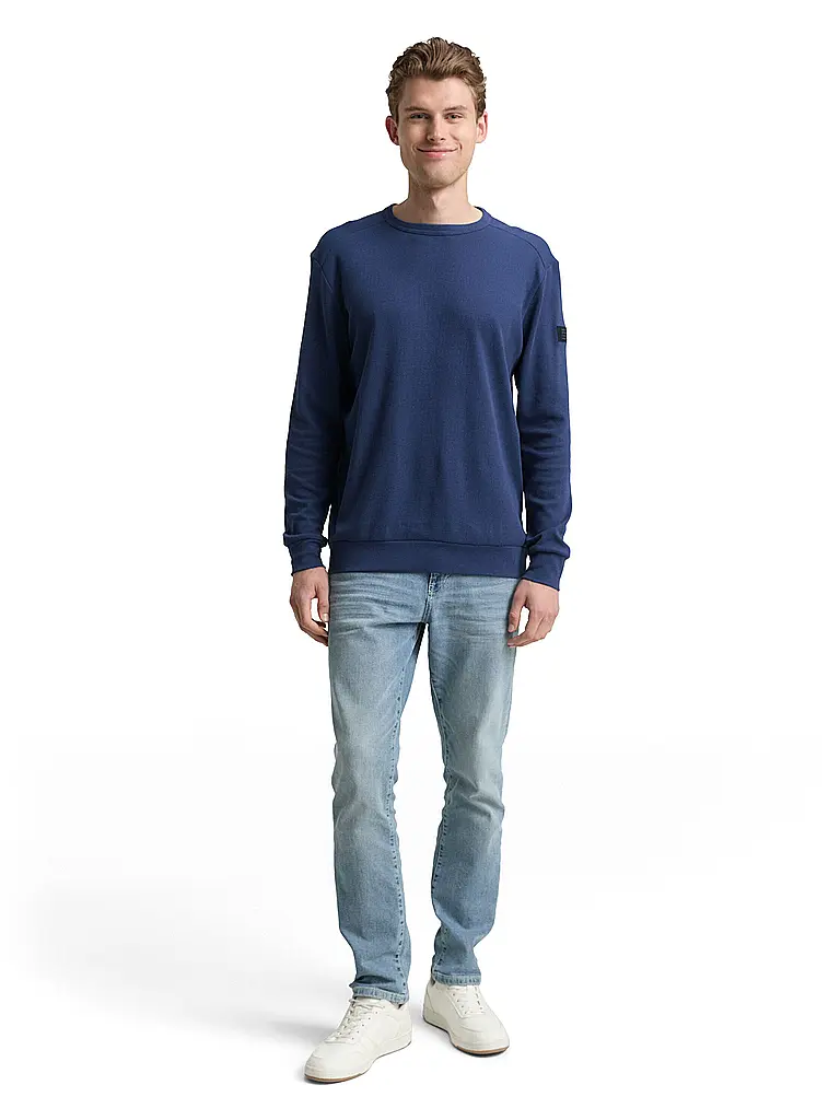 TOM TAILOR | Langarmshirt  | blau