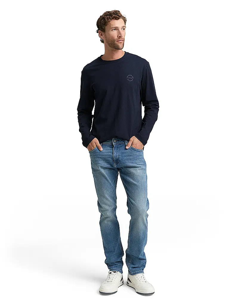 TOM TAILOR | Langarmshirt  | blau