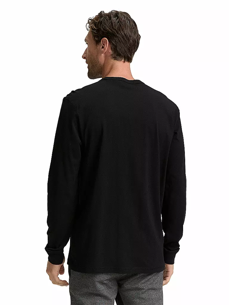 TOM TAILOR | Langarmshirt  | schwarz