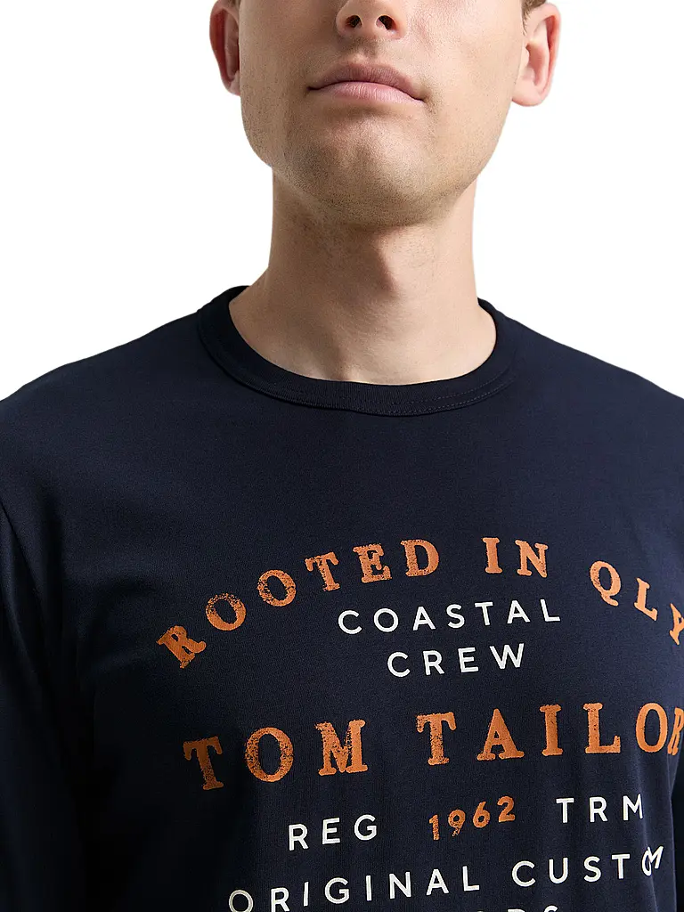 TOM TAILOR | Langarmshirt  | Blau