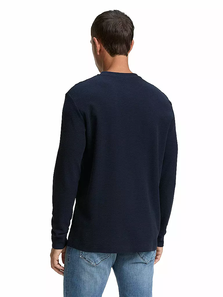 TOM TAILOR | Langarmshirt  | dunkelblau