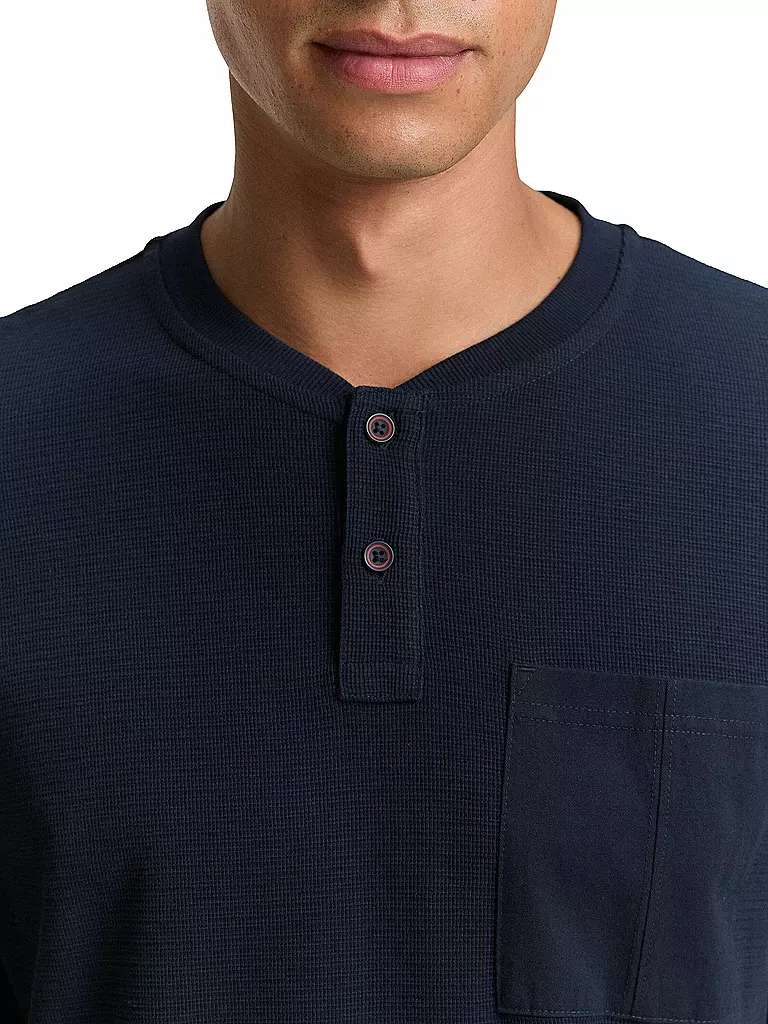 TOM TAILOR | Langarmshirt  | dunkelblau