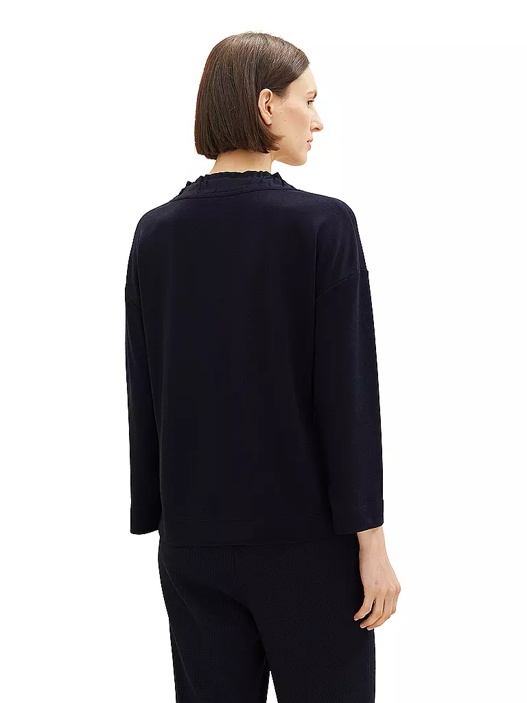 TOM TAILOR | Langarmshirt | petrol