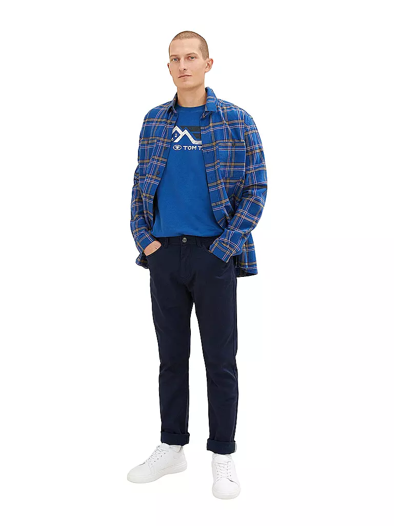 TOM TAILOR | Langarmshirt | blau