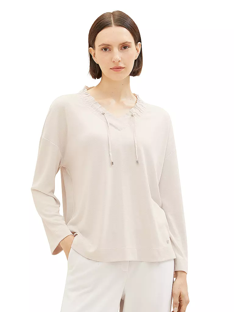 TOM TAILOR | Langarmshirt | grau