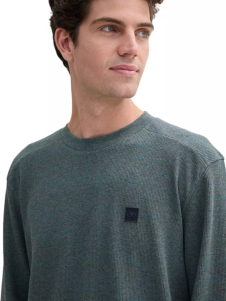 TOM TAILOR | Langarmshirt | blau