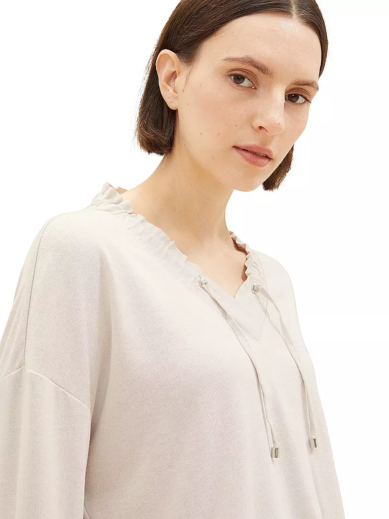 TOM TAILOR | Langarmshirt | grau