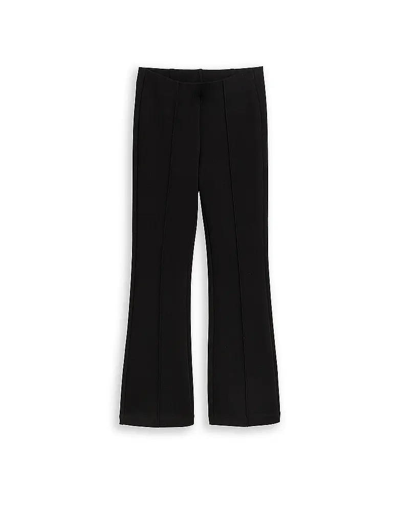 TOM TAILOR | Leggings Flared Fit | Schwarz