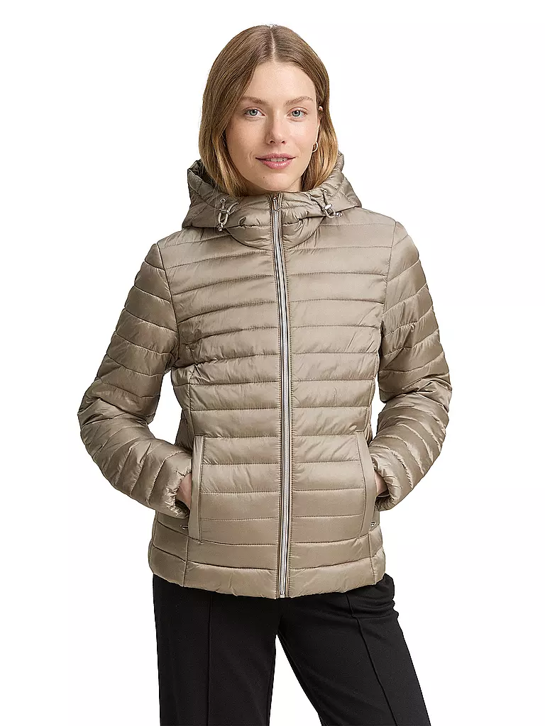TOM TAILOR | Leichtsteppjacke  | hellbraun