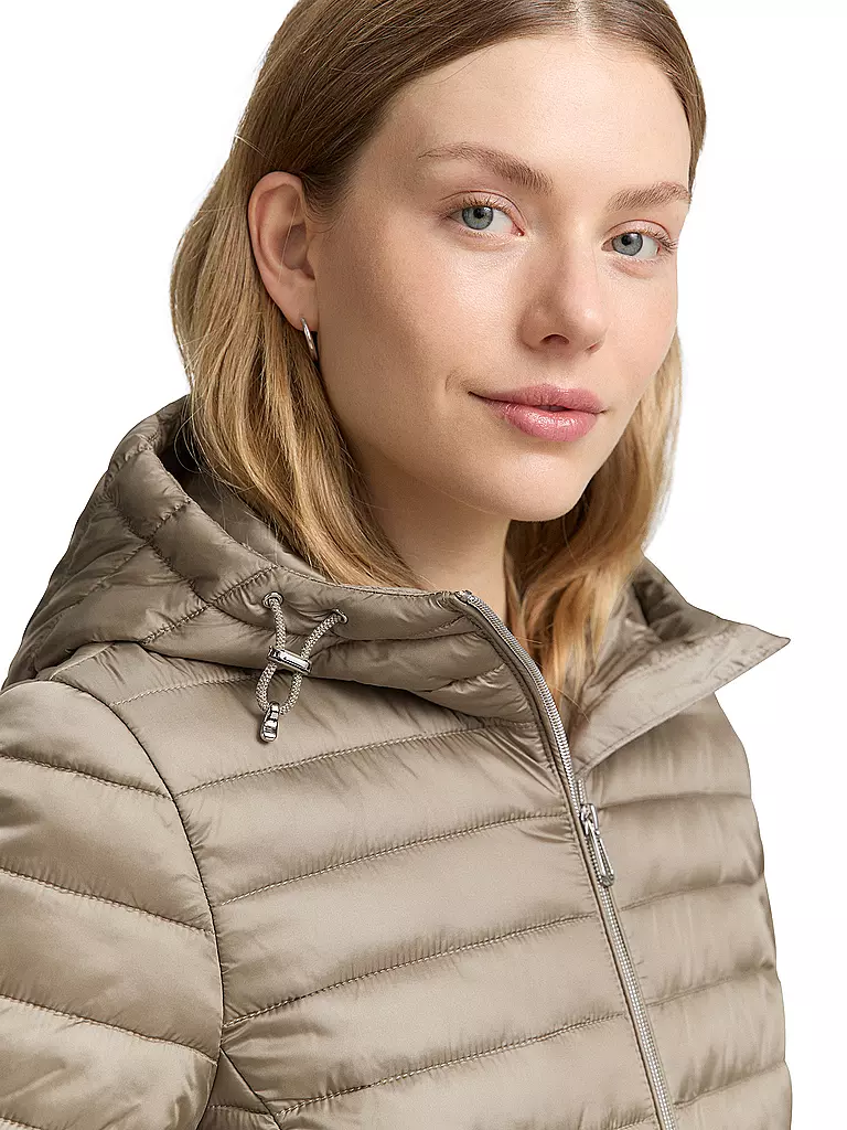 TOM TAILOR | Leichtsteppjacke  | hellbraun