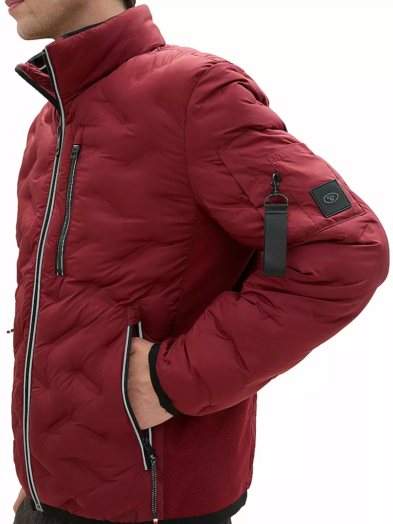 TOM TAILOR | Leichtsteppjacke | rot