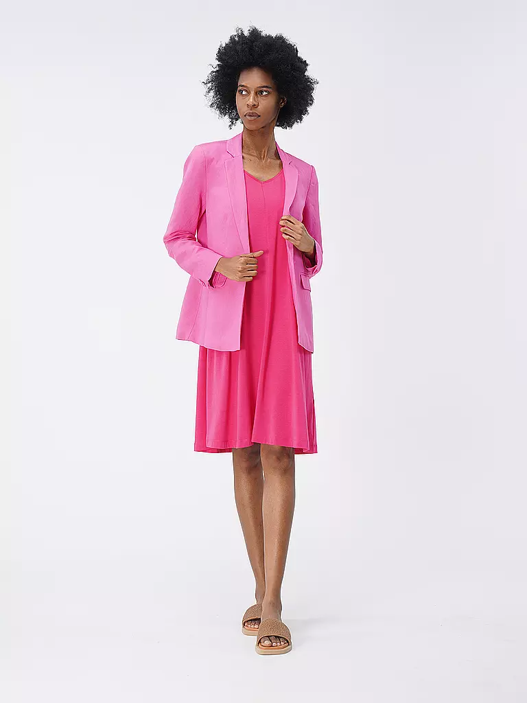 TOM TAILOR | Leinenblazer | pink