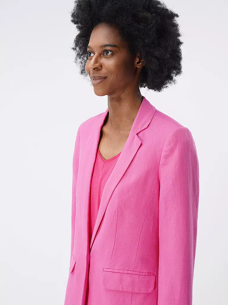 TOM TAILOR | Leinenblazer | pink