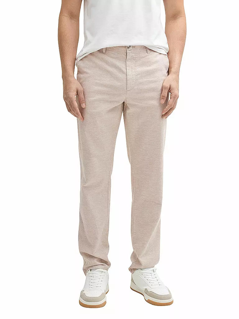 TOM TAILOR | Leinenhose | beige